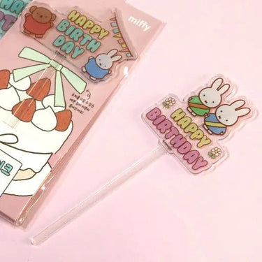 Miffy Birthday Party Cake Deco Topper - Kawaii Toys